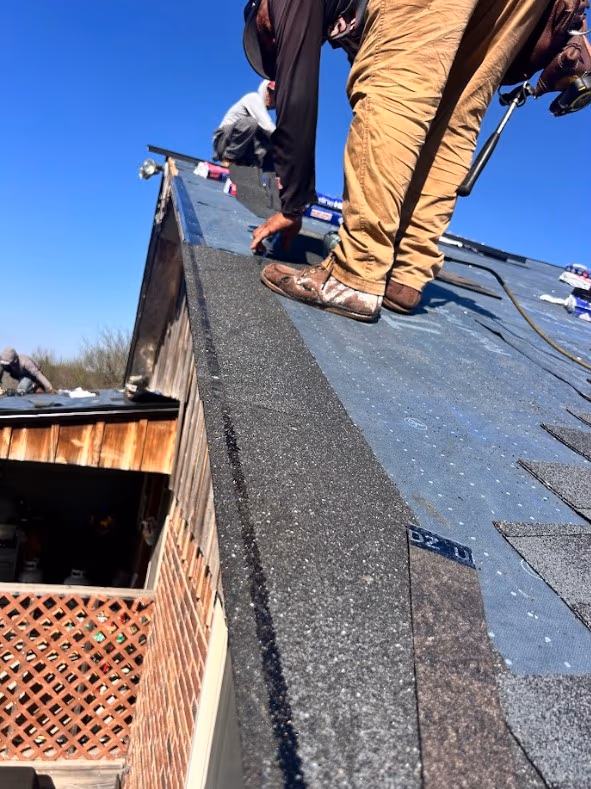 New siding installed on Oklahoma City home by Osuna Roofing